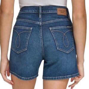 Calvin Klein Jeans Dark Blue Women's Jean Shorts